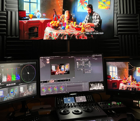 Kleurwerk aan short film Pearl